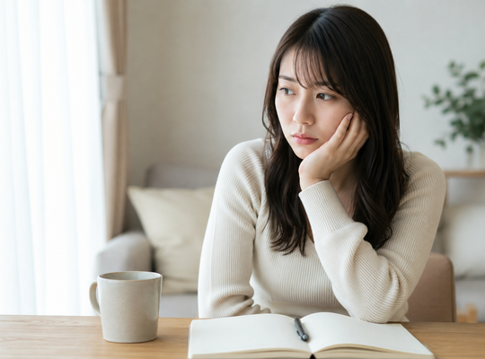 結婚の話をすると避ける彼氏との関係に悩み、待つべきか見切るべきか考える女性